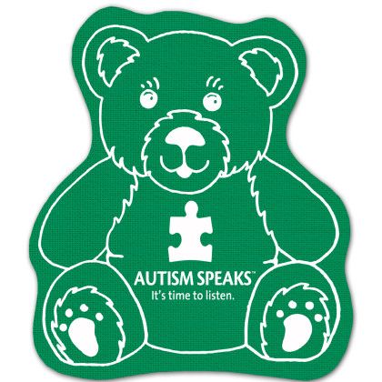 Custom Teddy Bear Rubber Jar Opener - Green Custom Teddy Bear Rubber Jar Opener - Green
