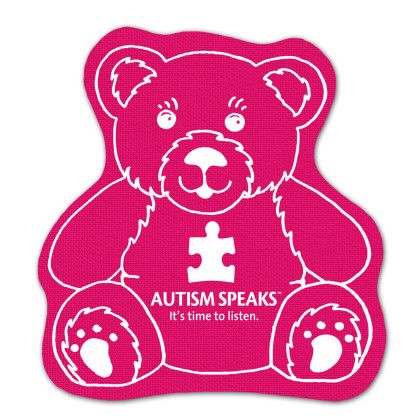 Custom Teddy Bear Rubber Jar Opener - Pink Custom Teddy Bear Rubber Jar Opener - Pink