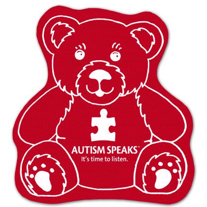 Custom Teddy Bear Rubber Jar Opener - Red Custom Teddy Bear Rubber Jar Opener - Red