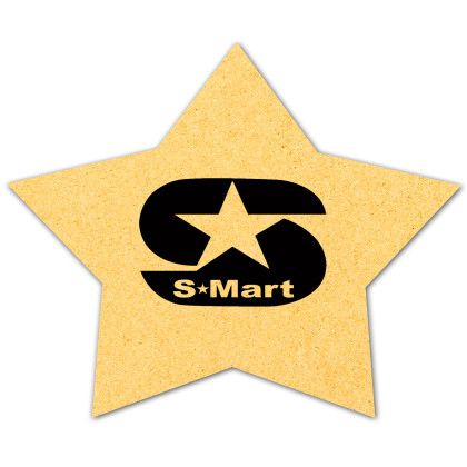 Custom Star Compressed Sponge 5ST - Buff Custom Star Compressed Sponge 5ST - Buff