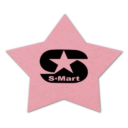 Custom Star Compressed Sponge 5ST - Pink Custom Star Compressed Sponge 5ST - Pink