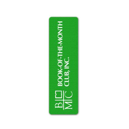 Custom Rectangle Rubber Bookmark - LIme green Custom Rectangle Rubber Bookmark - LIme green