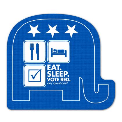 Custom Elephant Rubber Jar Opener - Blue Custom Elephant Rubber Jar Opener - Blue