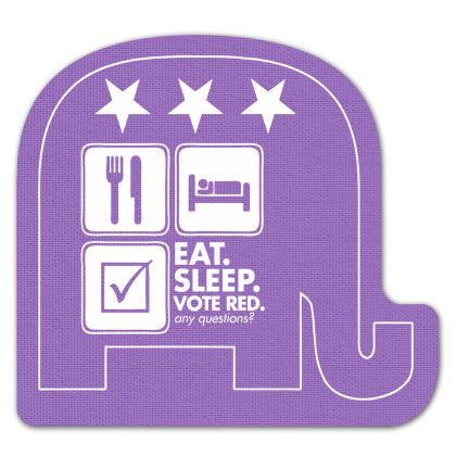 Custom Elephant Rubber Jar Opener - Purple Custom Elephant Rubber Jar Opener - Purple