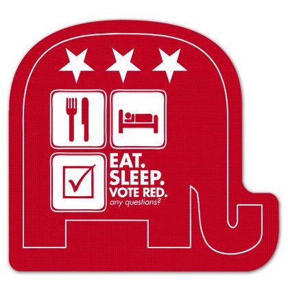Custom Elephant Rubber Jar Opener - Red Custom Elephant Rubber Jar Opener - Red