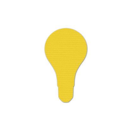 Custom Light Bulb Jar Opener - Yellow Custom Light Bulb Jar Opener - Yellow