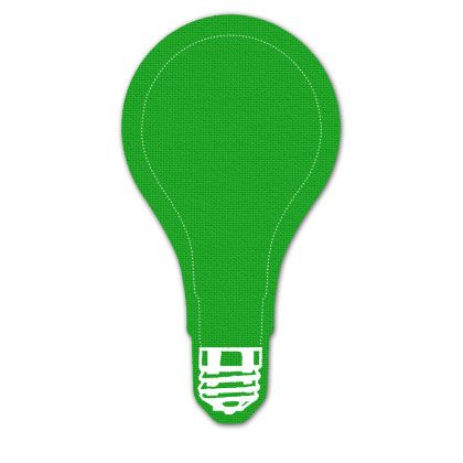 Custom Light Bulb Jar Opener - Green Custom Light Bulb Jar Opener - Green