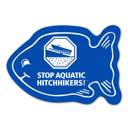 Custom Fish Vinyl Jar Opener 4FH - Blue Custom Fish Vinyl Jar Opener 4FH - Blue