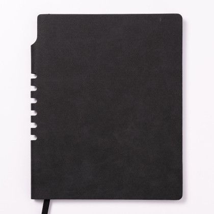 Custom Saratoga Orvieto Soft Cover Journal 1 Hot Stamped - Black Custom Saratoga Orvieto Soft Cover Journal 1 Hot Stamped - Black