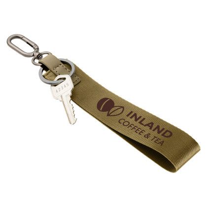 Custom AeroLOFT Never Lost Keychain - Brown Custom AeroLOFT Never Lost Keychain - Brown
