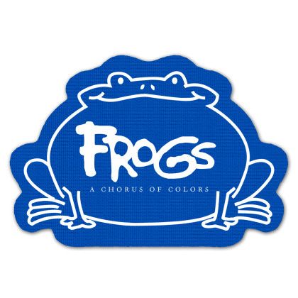 Custom Frog Vinyl Jar Opener - Blue
