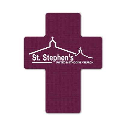 Custom Cross Vinyl Jar Opener - Burgundy Custom Cross Vinyl Jar Opener - Burgundy