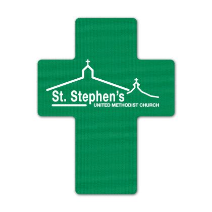 Custom Cross Vinyl Jar Opener - Green Custom Cross Vinyl Jar Opener - Green