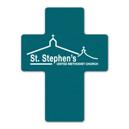 Custom Cross Vinyl Jar Opener - Teal Custom Cross Vinyl Jar Opener - Teal