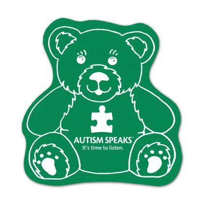 Custom Teddy Bear Vinyl Jar Opener - Green Custom Teddy Bear Vinyl Jar Opener - Green