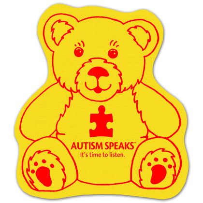 Custom Teddy Bear Vinyl Jar Opener - Yellow Custom Teddy Bear Vinyl Jar Opener - Yellow