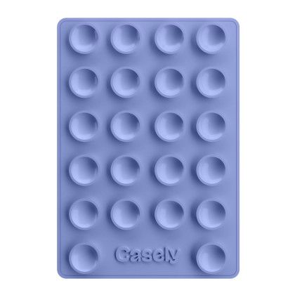 Custom Casely Grippy for MagSafe - No Adapter Ring - Periwinkle Back View Custom Casely Grippy for MagSafe - No Adapter Ring - Periwinkle Back View