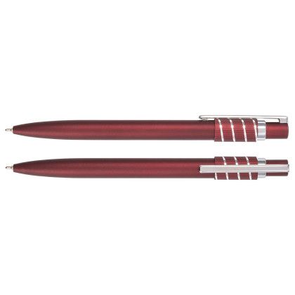 Custom Saratoga Moduspin Gel Glide Pen - Burgundy Custom Saratoga Moduspin Gel Glide Pen - Burgundy
