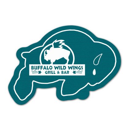 Custom Buffalo Vinyl Jar Opener - Teal Custom Buffalo Vinyl Jar Opener - Teal