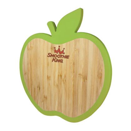 Custom Apple Bamboo Trivet with Silicone Edge Custom Apple Bamboo Trivet with Silicone Edge