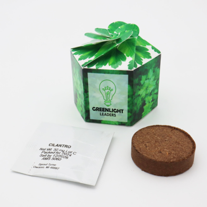 Custom Sprout Tyme Pop Up" Seed Starter Kit - contents