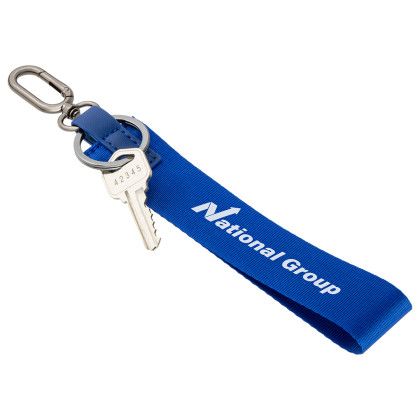 Custom AeroLOFT Never Lost Keychain - Blue Custom AeroLOFT Never Lost Keychain - Blue