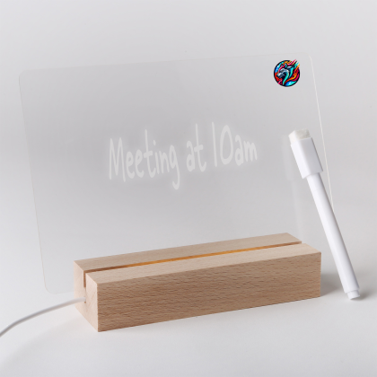 Custom Scribbler Glow Memo Board Custom Scribbler Glow Memo Board