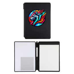 Custom Scribbler Go Notebook & Whiteboard - Black 