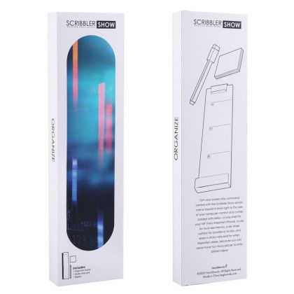 Custom Scribbler Show Acrylic Monitor Board - Packaging View 