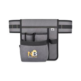 Custom Heritage Supply Pro Recycled rPET Tool Belt Pouch - Dark grey Custom Heritage Supply Pro Recycled rPET Tool Belt Pouch - Dark grey