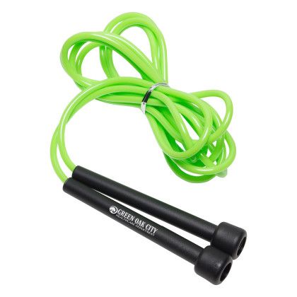 Custom Quick-Speed Jump Rope - Lime green