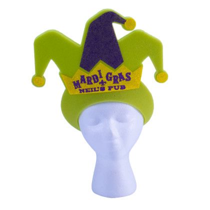 Custom 14" Foam Jester Visor
