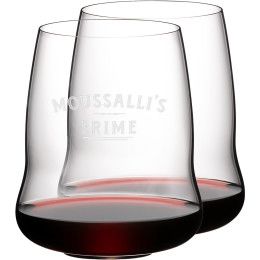 Custom 24 oz. Stemless Wings Series Cabernet - Set of 2 Custom 24 oz. Stemless Wings Series Cabernet - Set of 2