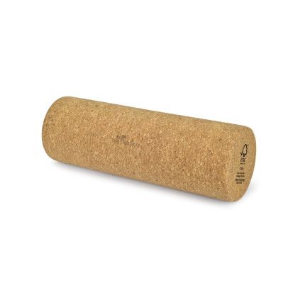Custom Well Studio Cork Foam Roller - Cork Angle View Custom Well Studio Cork Foam Roller - Cork Angle View