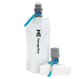 Custom Vapur Ez Lick Portable Dog Water Bottle - White 