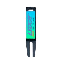 Custom USA-Made Golf Divot Tool - Black 