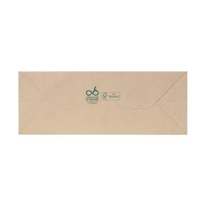 Custom Bamboo Eurotote 16 x 6 x 12 - Hot Stamp - Natural Bottom view Custom Bamboo Eurotote 16 x 6 x 12 - Hot Stamp - Natural Bottom view