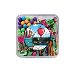 Custom Supply Line Square Clips & Pins Set Neon 