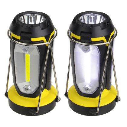 Custom Quasar Multi-Function Lantern - Yellow Front View Custom Quasar Multi-Function Lantern - Yellow Front View