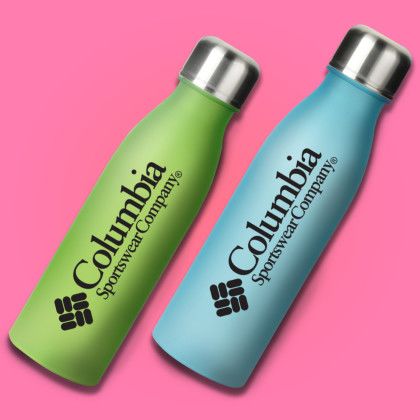 Custom 24oz. Tritan Bottle With Stainless Steel Cap - Lifestyle Custom 24oz. Tritan Bottle With Stainless Steel Cap - Lifestyle