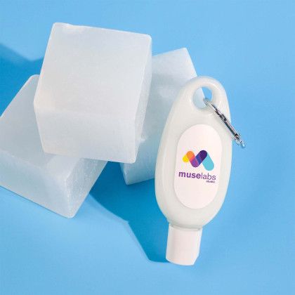 Custom Quench Hand And Body Lotion: 2 Ounce Tottle Bottle - Clear Lifestyle View Custom Quench Hand And Body Lotion: 2 Ounce Tottle Bottle - Clear Lifestyle View