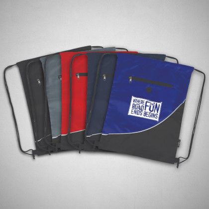 Custom Eco-Friendly RPET Drawstring Bag - All Colors Custom Eco-Friendly RPET Drawstring Bag - All Colors