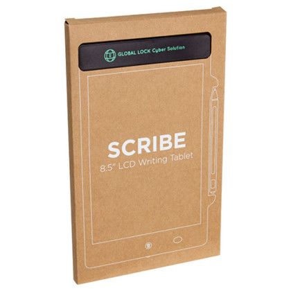 Custom Scribe 8.5" LCD Writing Tablet - Packaging View 