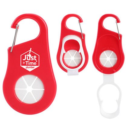 Custom Clipper Towel & Bottle Holder - Red Custom Clipper Towel & Bottle Holder - Red