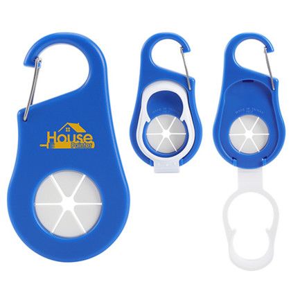 Custom Clipper Towel & Bottle Holder - Blue Custom Clipper Towel & Bottle Holder - Blue