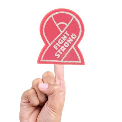 Custom 4.5" Awareness Ribbon Foam Mini Custom 4.5" Awareness Ribbon Foam Mini