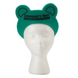 Custom 10" Foam Bear Visor