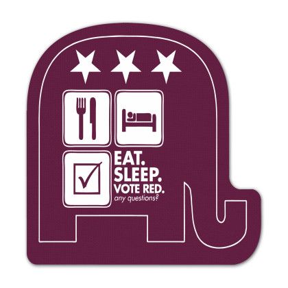 Custom Elephant Vinyl Jar Opener - Burgundy Custom Elephant Vinyl Jar Opener - Burgundy