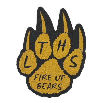 Custom Foam Mitt - 16" Long Claws - Bright gold