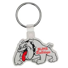 Custom Bulldog Key Tag